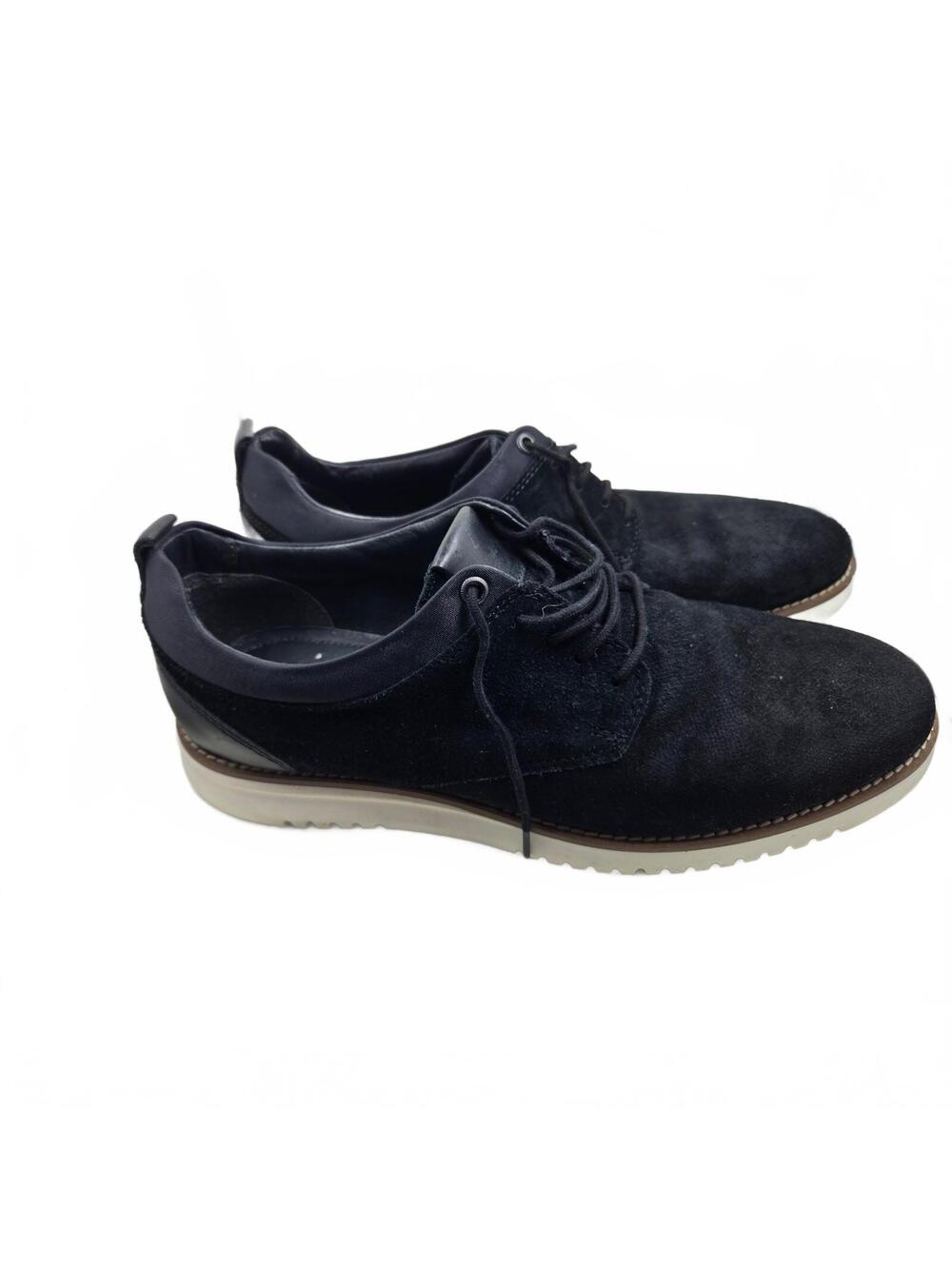 ALFANI Gregor Blue Suede Casual Dress Shoes Mens Size 10 M